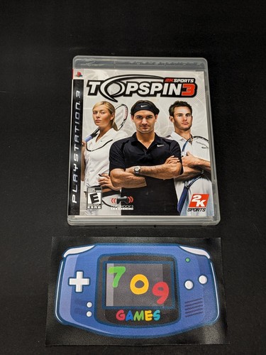 Top spin sony playstation - 3, (sony