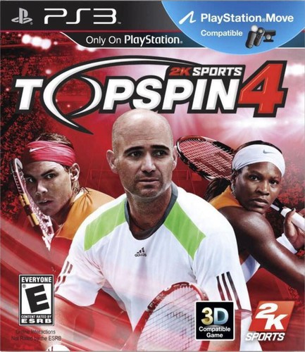 Top spin ps3 used - top,