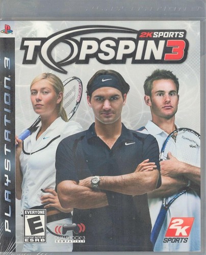 Top spin ps3 nuovo - top,