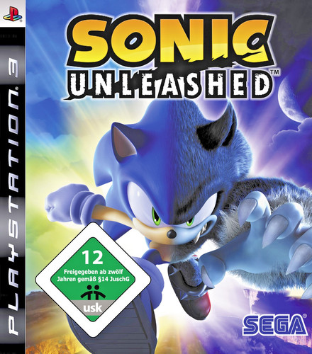 Sonic unleashed playstation - sonic,