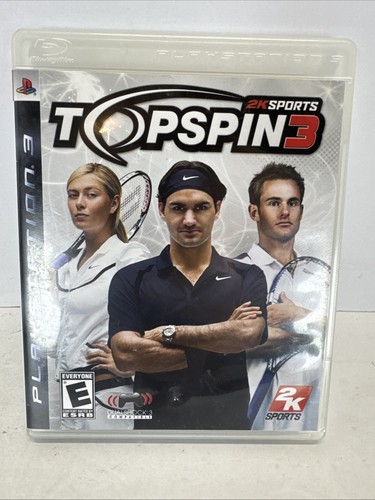 Top spin sony playstation - spin, (sony